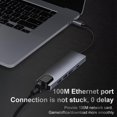 thumbnail image 1 of USB Type C Hub Adapter/Usb C Adapter/USB Adapter/USB Type C Adapter/USB C Charging Hub/USB C Hub Ethernet/Multi-Function USB C Hub Adapter PD Fast Charging For Macbook, 1 of 8