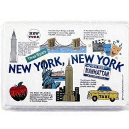 New York Landmarks Collage Collectible Souvenir Playing Cards price history on PriceWatchPro