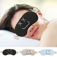 thumbnail image 2 of Bangcool Sleep Mask Cartoon Hugger Sleep Eyeshade Eye Sleep Cover with Ice Pack for Home, 2 of 9