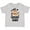 AC-Heather Grey, variant on Monkey I Love Hanging out with My Nana Boys or Girls Toddler T-Shirt
