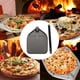 thumbnail image 4 of Cáscara de Pizza de Metal de aluminio para un fácil almacenamiento Sunnimix Pala para pizza 12in 40cm, 4 of 8