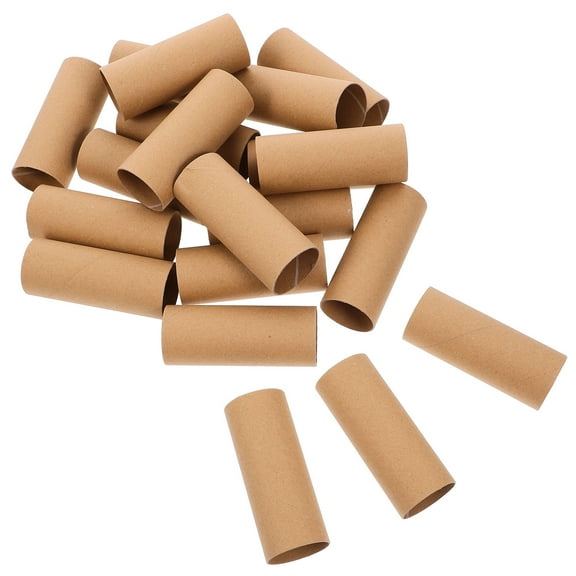 OUNONA 20Pcs Paper Rolls for Crafts Convenient Cardboard Tubes DIY Crafts Making Tubes Empty Toilet Paper Rolls for Crafts Making Paper Cardboard Tubes for DIY