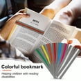 thumbnail image 2 of Guided Reading Strips/Colored Overlay/ Highlight Strips/Highlighter/Bookmark/ Assorted Colors Help With Dyslexia For Children And Teacher Supply Assistant, 2 of 5