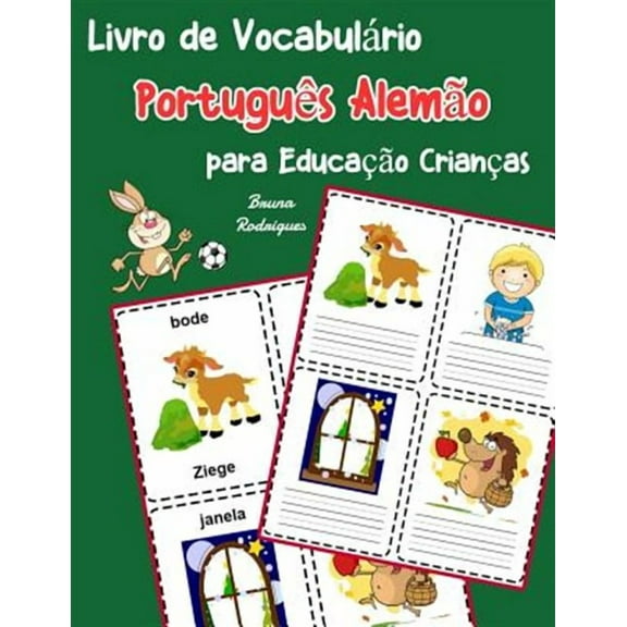 Vocabulário Português Para Crianças: Livro de Vocabulário Português Alemão para Educação Crianças: Livro infantil para aprender 200 Português Alemão palavras básicas (Paperback)