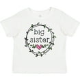 thumbnail image 3 of Inktastic Big Sister Leaves, Circle, Heart Girls Toddler T-Shirt, 3 of 5