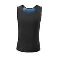 thumbnail image 3 of Chaleco para el sudor de sauna para hombre Chaleco para mejorar el sudor Camiseta de entrenamiento de fajas premium Quemador de grasa Faja adelgazante 4XL 5XL Fernando  Chaleco de sauna de fitness, 3 of 8
