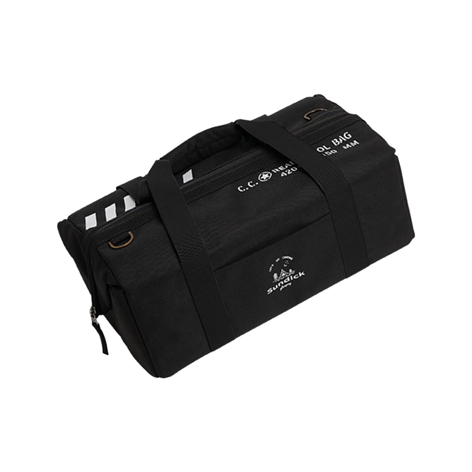 GARENDE Camping Storage Bag Organizer Multipurpose Electricians Tool Bag Handbag Black