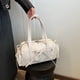 thumbnail image 3 of Bolso Axila Bandolera Lazo Billetera Mano Gran Capacidad (Beige), 3 of 9