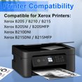 thumbnail image 2 of NineLeaf 3-Pack B205 B210 B215 Compatible Toner Cartridge Replacement for Xerox 106R04347 106R04346 use for B205NI B205MFP B210DNI B215DNI B215MFP Laser Printer, 2 of 6