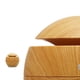thumbnail image 2 of Yuarrent Luces LED de grano de madera de 130ml luces LED aromaterapia aire humidificador de aire difusor esencial USB Humidificadores, 2 of 6