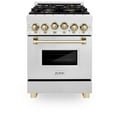 thumbnail image 3 of ZLINE KITCHEN AND BATH RGSZSN24MB professional gas range, 3 of 5