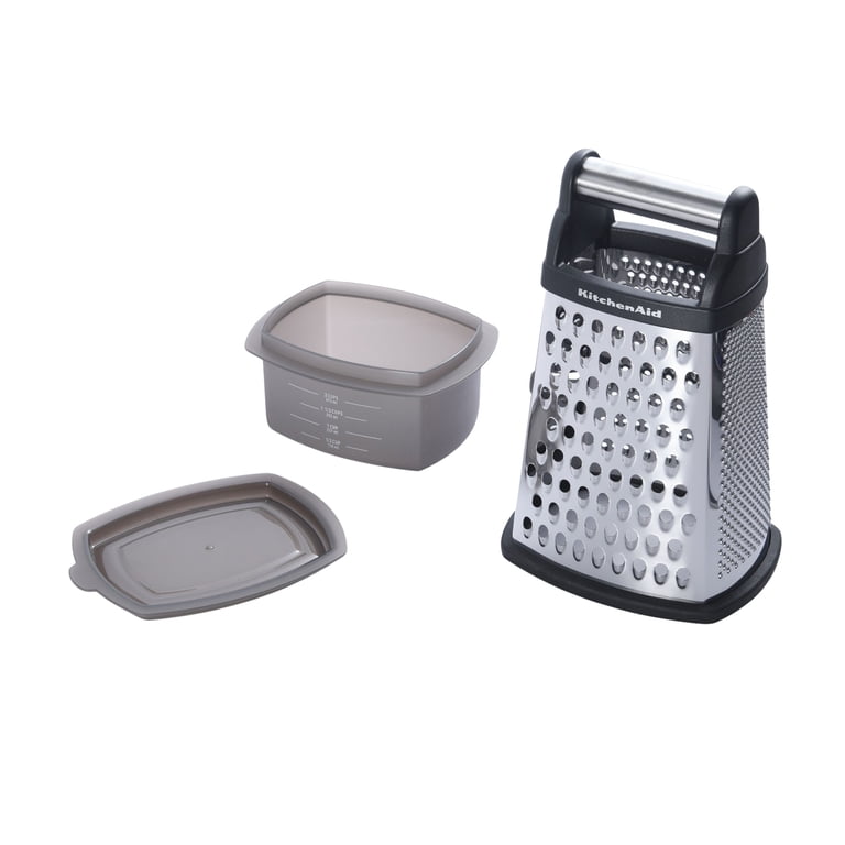 KitchenAid Stainless Steel Box Grater with Detachable Container photo 8