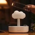 thumbnail image 1 of Rain Cloud Humidifier 200ML Essential Oils Diffuser with Water and Colorful Night Light Mushroom Humidifier, 1 of 5
