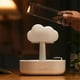 thumbnail image 1 of Humidificador Rain Cloud de 200 ml, difusor de aceites esenciales con agua y luz nocturna de colores, humidificador con forma de hongo., 1 of 5