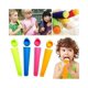 thumbnail image 1 of 20 * 4 cm Molde de silicona para palitos de hielo Molde de sorbete Molde de palitos de hielo Helado Molde de hielo de silicona Color multicolor Envío aleatorio 4 piezas Envío aleatorio de color TUNC Sencillez, 1 of 5