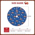thumbnail image 2 of Disketp Dinosaur Driving Christmas Tree Skirt, Christmas Tree Decorations, Christmas Decor, Tree Mat Decoration(30-48IN)-48", 2 of 6