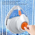thumbnail image 3 of 10 Level Magnetic Double Sided Window Cleaner, Triangular Adjustable Magnetic Glass Wiper for Home High Rise Cleaning Tools, Water Storage Tank, 2.5m Safety Rope, 3 of 8