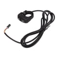 thumbnail image 3 of Horn Switch, Durable In Use Long Service Life Symmetrical Design Wear  2 In 1 Design Lamp Horn Switch  For Motorcycle For Scooter For Electric Bike, 3 of 8