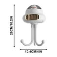 thumbnail image 3 of Cute Baby Stroller Fan Can Be Connected To Bluetooth For Playing Music Shaking The Head Fragrant Mini Portable Baby Stroller 4Speed Space Fan Rechargeable Portable Air Conditioners, 3 of 7