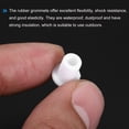thumbnail image 4 of 15Pcs t Shape Rubber Grommet Mount Dia 5mm ID 3mm H 8mm White, 4 of 5