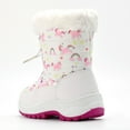 thumbnail image 4 of Nova Mountain Boys Girls Little Kids Winter Snow Boots NF-NFWB103-WhiteUnicorn-10, 4 of 6
