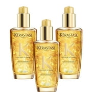Kerastase Elixir Ultime L'huile Originale Shine Hair Care Oil 100ml 3 Pack