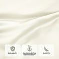 thumbnail image 6 of Superior Modal From Beechwood Lightweight Sheet Set, King, Ivory, 6 of 9