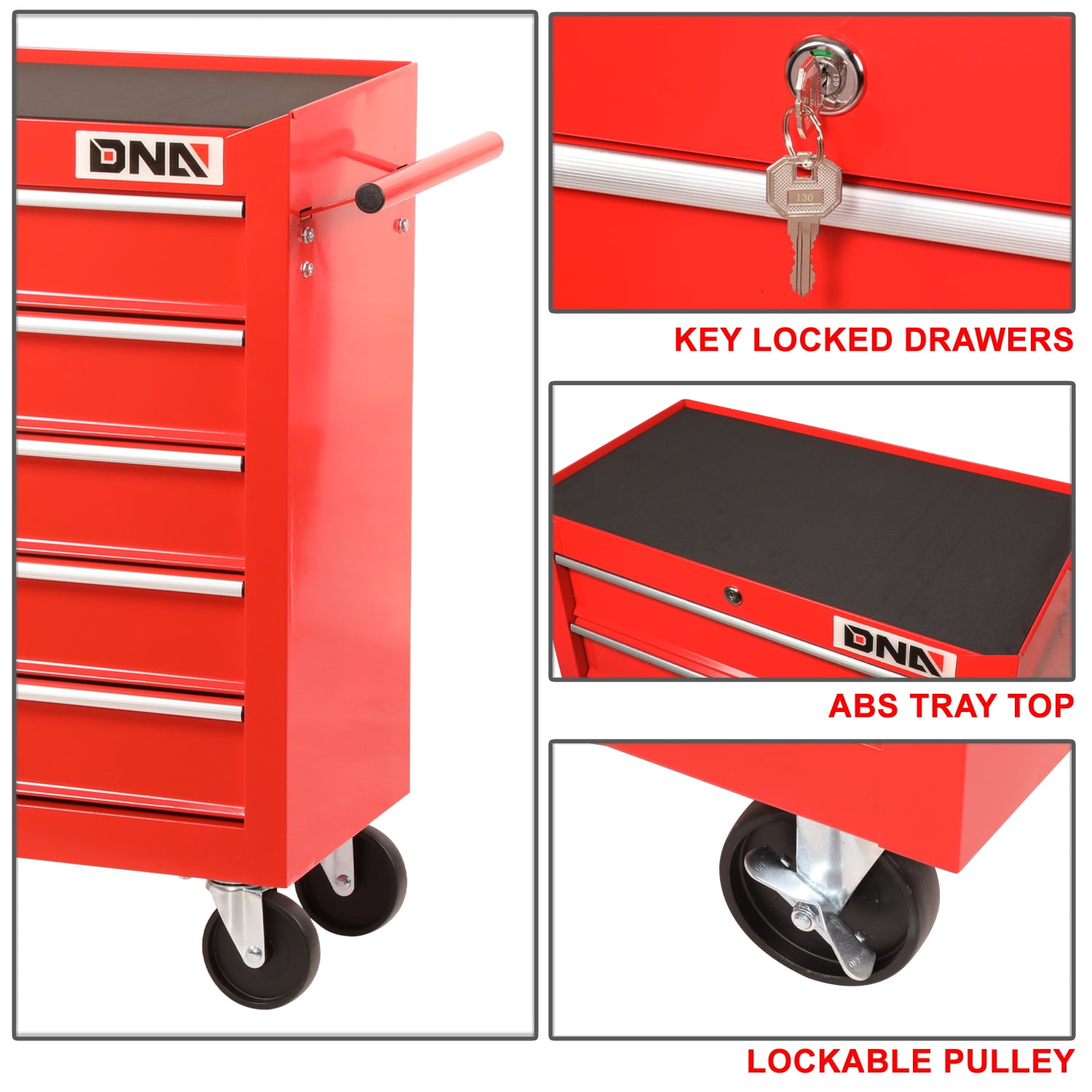 R3007 Pro-Series Roller Cabinet, Wood Tool Chests