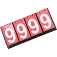 thumbnail image 1 of HUGFEGWE Scoreboard Score Keeper Score Flipper,Table Top Scoreboard for Volleyball Basketball Table Tennis Badminton Sports U2537-27724, 1 of 9