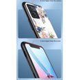 thumbnail image 3 of Compatible with OnePlus Nord CE2 5G Rotatable Ring Stand with Bling Glitter Diamond, Printed Case Fashion Luxury Flower Floral Pattern Slim Cover for OnePlus Nord CE2 5G Women and Girls,Flower#1, 3 of 8