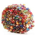 thumbnail image 1 of 1m Stones Trim Ribbon, Iron On Applique Chain Embellishment, DIY Decor Trim Accessory, For Shoes, Bracelets, Necklace, Headwear, 1 of 8