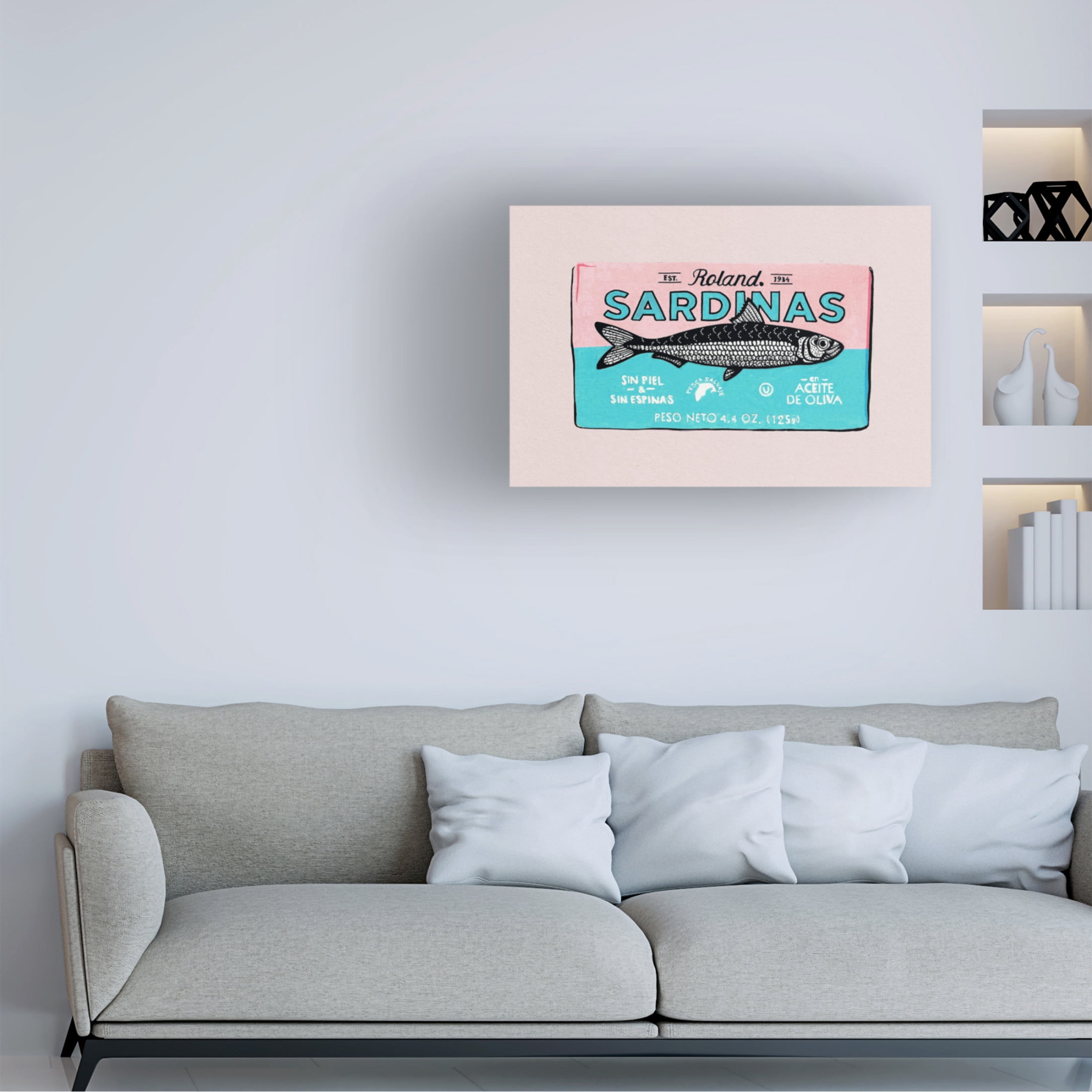 Trademark Fine Art Studio Mandariini Roland Sardinas Canvas Wall Art