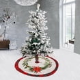 thumbnail image 5 of Dmlowu Christmas Decorations Tree Skirt, Non Slip Christmas Tree Skirt, Wrink Proof Exquisite Christmas Tree Skirts for Holiday Party Christmas Decorations(35.4"/90cm), 5 of 9