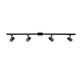 thumbnail image 3 of Tribeca 4-Light 56" Track Lighting Kit, Matte Black, 3 of 9