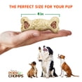 thumbnail image 6 of Pork Chomps Premium Dog Treats, Crunchy, Bacon and Chicken Flavor, 4 in, 12 ct, 6 of 8