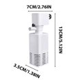 thumbnail image 3 of Kugisaki Fish Tank Filter Three In One Filter Pump Circulation System Small Water Purification Pump Built In Aquarium on Clearance, 3 of 9