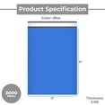 thumbnail image 6 of SSBM Blue Poly Mailers 6" x 9" 2 Mil 2000 Pieces Tamper-Evident Mailers for Apparels and Retail Shipping Needs, 6 of 6