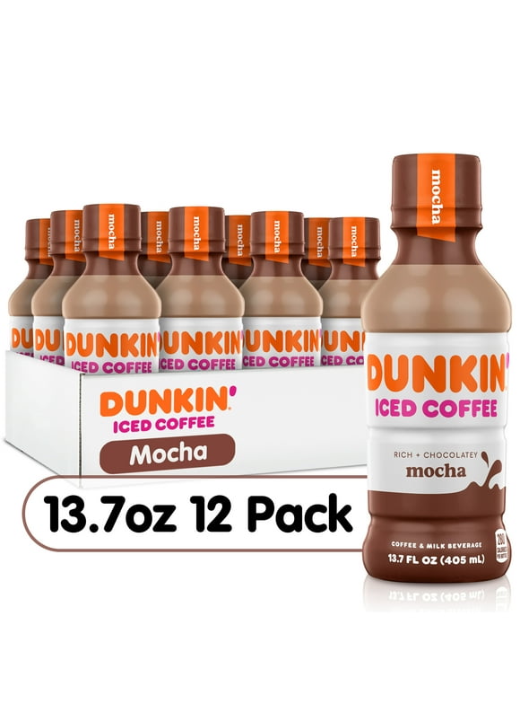 Dunkin' Donuts Iced Coffee in Bottled Coffee
