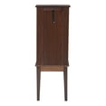 thumbnail image 5 of Linon Linnett Jewelry Armoire 5 Drawers Flip Top Mirror in Merlot Finished Wood, 5 of 22