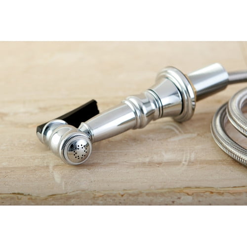 Kingston Brass KBSPR31 Kitchen Faucet Sprayer with Hose, Polished Chrome
