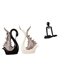 thumbnail image 1 of estatua de cisne,Figuras de cisne,estatuas,decoración del hogar,fiesta de bodas,Figura de escritorio,Escultura abstracta de pensador para decoración de oficina y hogar.,Figura decorativa de, 1 of 8
