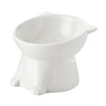thumbnail image 1 of TIELUTT Elevated Feeder Bowls For Cats and with Adjustable Stand and Base Raised Slow Feeder Cat Bowl Slow Dog Feeder Bowl Slow down Dog Bowl Pet Water Bowl Mat Small Elevated Pet Feeder for Medium D, 1 of 6