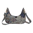 thumbnail image 2 of Bolso de compras de moda para mujer, bolso para axilas de oso Kawaii para regalo (tela azul Blet) Ndcxsfigh Para Estrenar, 2 of 8