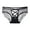 520-Black-1, variant on Womens Breathable UnderwearWomens Black Lace Panties Ladies Sexy Criss Cross Strappy Midnight Underwear Black-1