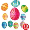 thumbnail image 4 of Easter Egg Cutouts Assorted - 24 Pack (10 Per Package), 4 of 7