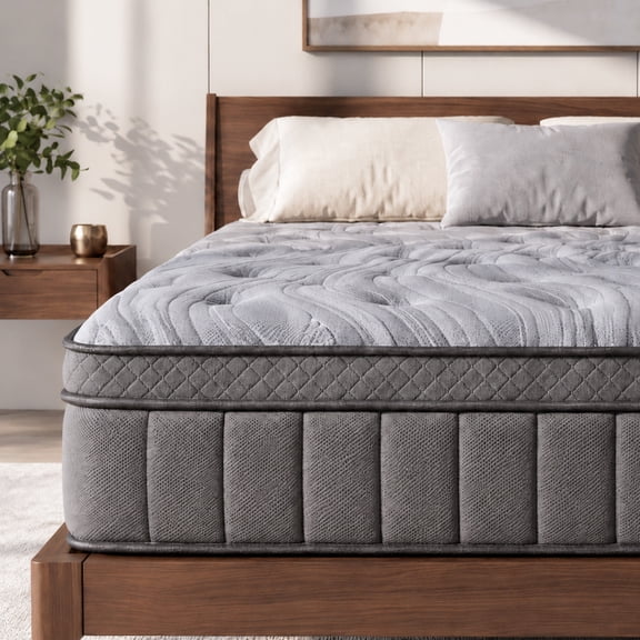 windosier 14 inch King Mattress, Cooling Gel Memory Foam Mattress in a Box, Medium-Firm, Individual Pocket Springs Hybrid Mattress, Pressure Relief & Motion Isolation, CertiPUR-US