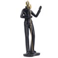 thumbnail image 1 of Band Figure Sculpture, Musical Figure Sculpture Decorative Collectible Flat Bottom  for Bar for Bedroom, 1 of 8