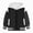 L101-Black, variant on Kids Baseball Jackets Boys and Girls Fit Varsity Jacket Hooded Button Casual Lightweight Plain Cardigan School Coat(L101-Hot Pink,1-2 Y)