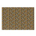 thumbnail image 1 of Tropical Cutting Board, Palm Leaves on an Amber Tone Backdrop, Decorative Tempered Glass Cutting and Serving Board, in 3 Sizes, by Ambesonne, 1 of 2