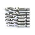 thumbnail image 1 of Juego de 6 brocas HSS con revestimiento de titanio de 0,5 a 1,5 mm, 1 of 4